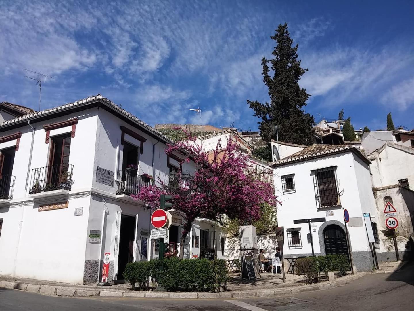Charming Albaicin Patio Flat Free Onsite Parking Granada Exterior foto